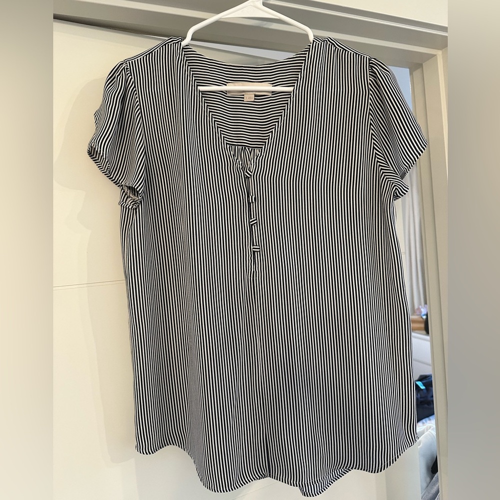 Loft Short Sleeve Blouse